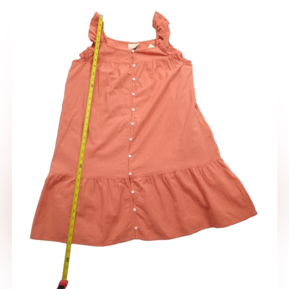 Universal Thread Orange Flutter Ruffle Shoulder B… - image 8